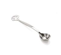 Alessi AM19CU Anna Spoon Cucchiaino, in Acciaio Lucido, Set da 4
