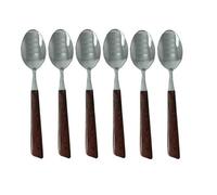 Cucchiaino caffè mogano Bonomi set 6 pz