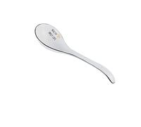 Cucchiaino cucchiaino cucchiaio di zuppa grande zuppa per la casa cucchiaio rosa bianco cucchiaio manico lungo cucchiai commerciali per casa, cucina (colore: a)