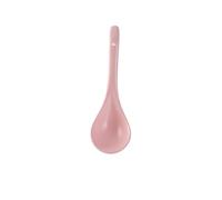 Cucchiaino cucchiaino cucchiaio di zuppa grande zuppa per la casa cucchiaio rosa bianco cucchiaio manico lungo cucchiai commerciali per casa, cucina (colore: a)