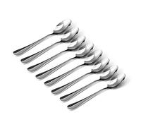 Cucchiaino da caffè in acciaio inossidabile, 8 pezzi, accessori per la cottura di alimenti, accessori per tè, espresso, zuppa, riso, cucchiaini, set di cucchiaini da tè, dessert, demiasse, demiasse