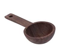 Cucchiaino da caffè, misurino in legno 108x46mm con manico Cucchiaino da tè in noce Accessori da cucinas per la casa per tè, zucchero e zucchero ((1 venduto) Noce stile n. 2 da 108 mm)