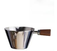 Cucchiaino da caffè preciso in acciaio inox con scala per una preparazione perfetta - Robusto misurino per caffè e tè - Ergonomico per impugnatura - Lavabile in lavastoviglie - Argento 10 x 7,2 cm