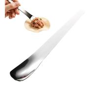 Cucchiaino da Dessert Manico Lungo per Spalmare Mescolare e Servire Yogurt | Cucchiaio Da Con Bordo Per Festa, Ristorante, Cucina Domestica, Caffè, Bar, Incontro
