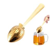 Cucchiaino da tè, cucchiaino da tè sfuso, cucchiaio a scatto per foglie di tè, infusore, fori sottili, filtro steeperer per viaggi a casa, amanti del tè