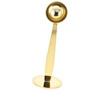 Cucchiaino Dosatore Caffè in Acciaio Inox Oro, Testa Tonda