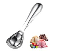Cucchiaino per gelato, in acciaio inox, antiaderente, per gelato, gelato, sorbette, mandorle