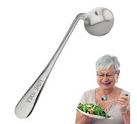 Cucchiaino per gomito | Forchetta angolata, cucchiaio , utensile per autonutrizione, utensile per la dieta degli anziani, comodo e sicuro per i praticvider disabili