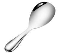 Cucchiaino per riso - cucchiaio grande in metallo - Paletta da riso antiaderente Houseused in acciaio inox, cucchiaio da portata per riso, purè di patate