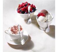 Cucchiaino TRIX da Cappuccino Magic 133 mm In Acciaio 18.10 EME per cremosi cappuccini, coppe gelato e fresche macedonie. inox lucido