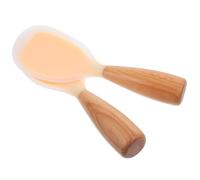 Cucchiaio Arancia in Legno Manico Pezzi 2 Silicone per Riso