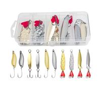 Cucchiaio Artificiale Da, Esche Rotanti Artificiali Con Amo Per La, Cucchiai Per Acqua Salata Ed Ambiente Marino, per Riva Lago Fiume Mare Surf Scogliera Escursioni Laghetto Bacino Idrico