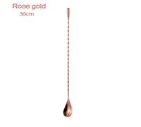 Cucchiaio Bar Cocktail 30 cm Acciaio Inox Manico Lungo Shaker Barman