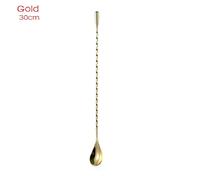 Cucchiaio Bar Cocktail 30 cm Acciaio Inox Manico Lungo Shaker Barman