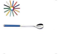 Cucchiaio bibita linea, Acciaio 18/10 (AISI304) inox lucido , manici in metacrilato lunghezza 216 mm multicolor