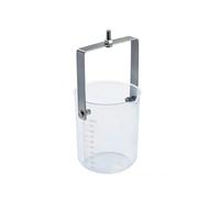 Cucchiaio campionatore a Pendolo 500 ml / 1000 ml, Coppa di campionamento in plastica Graduata, da Utilizzare con campionatore d'Acqua telescopico (Asta Non Inclusa),500ml