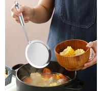 Cucchiaio Colino - Cucchiaino Schiumarola Da Cottura In Acciaio Inossidabile | Colino A Rete Fine Per Filtrare Olio Schiumare Brodo - Per Zuppa Infusione Tè Latte Soia Frittura Preparazione Brodo Prep