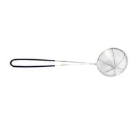 Cucchiaio colino cucchiaio colino - manico lungo resistente al calore, lavabile in lavastoviglie, facile da pulire, filtraggio in acciaio inox piccante fritto schiumarola mestolo