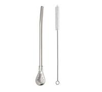 Cucchiaio Con Cannuccia Rimovibile - Cucchiaio Con Cannuccia Per Bere | Colino Agitatore In Acciaio Inossidabile, Cannucce Filtro Per Bere, Cannucce A Lampadina Sicure Portatili Per Zuppa Di Bevande