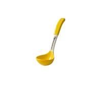 Cucchiaio, Cucchiaio da cucina in ceramica con manico lungo, cucchiaio monodose(Yellow)