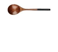 Cucchiaio Cucina 1 cucchiaio da cucina in legno con manico lungo for zuppa, miele, caffè, latte, spezie, condimenti, utensili tavola(Color3)