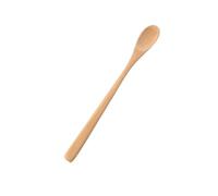 Cucchiaio Cucina Cucchiai for mescolare in legno con manico lungo, for miele, zucchero, tè, caffè, zuppe, accessori da cucina(Color 2)