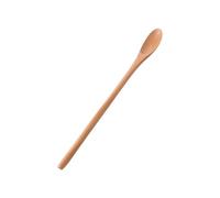 Cucchiaio Cucina Cucchiai for mescolare in legno con manico lungo, for miele, zucchero, tè, caffè, zuppe, accessori da cucina(Color 1)