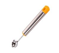 Cucchiaio da anguria | Manico antiscivolo in acciaio inossidabile e versatile - Cucchiaio per biscotti - per cucina, casa, festa, riunione, , sorbetto polpetta di carne, melalupo