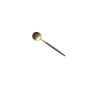 Cucchiaio da caffè creativo in acciaio inossidabile 304 per uso domestico 13 cm in titanio squisito cucchiaio-Zijin