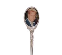 Cucchiaio da collezione placcato argento Royal Wedding Prince William 21st 2003