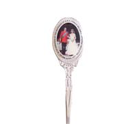 Cucchiaio da collezione placcato argento Royal Wedding William & Kate's Speci...