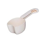 Cucchiaio da cucina a doppio scopo con clip integrata per raccogliere cereali per una gestione efficiente del riso e degli alimenti per animali domestici, strumento per cucine domestiche