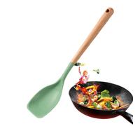Cucchiaio da cucina - cucchiaio da cucina | Cucchiai da minestra | BPA antiaderente BPA al calore Spatola Verniciatura da cucina per la zuppa con il lavaggio