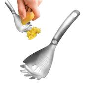 Cucchiaio da cucina in acciaio , manico anti-scottatura, 23 cm per | Cucchiaio da Servizio con Manico Isolato per Ristorante Campeggio Barbecue Noodles Ravioli Pentola Verdure Mele