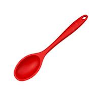Cucchiaio da cucina in silicone, non fusione, con manico lungo per cucinare il cucchiaio in silicone