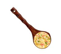 Cucchiaio da cucina per zuppa,Cucchiaio da cucina per cucinare | Cucchiai da miscelazione ergonomici in legno - Gadget da cucina per la casa, utensili da cucina per supermercati