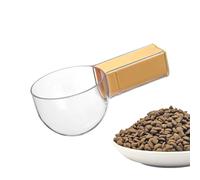 Cucchiaio da cucina, strumento di misurazione per cucinare e cuocere, materiale ABS con pala per grani di riso, farina di riso, strumento per panetteria, accessorio per l'alimentazione di cani e gatti