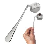 Cucchiaio da forchetta per anziani - Utensile da pranzo angolato, design ergonomico | Forchetta curva per auto-alimentazione, sicuro per l'allattamento senior, favorendo l'autonomi