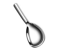 Cucchiaio da in acciaio Design ergonomico, superficie liscia e acciaio | Set Utensili per Cucina Buffet e Banchetto per cucina, pranzo, buffet, catering, cena e tavola di casa Cucchiaio da