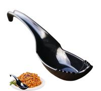 Cucchiaio da minestra asiatico - Cucchiaio ergonomico per noodle, manico comodo per la casa, resistente, versatile utensile da cucina per gnocchi di porridge Wonton, da usare sul tavolo da pranzo