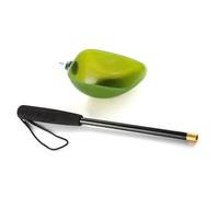 Cucchiaio da pesca staccabile Cucchiaio da esca Cucchiaio da lancio per la pesca alla carpa con manico in EVA Costruzione in plastica leggera e robusta Lunghezza 52,3 cm