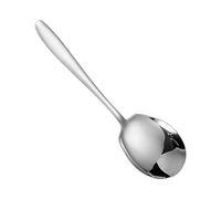 Cucchiaio Da Portata In Acciaio Inossidabile | 25 Cm| Antiruggine, Brillante | Per Insalate E Buffet | Cucchiao Da Servizio | Cuillere De Service | Cuchara Para Servir | Cuchiaio Da Tavola Multifunz