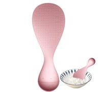 Cucchiaio da riso antiaderente, ergonomica per servire il riso | Cucchiaio ergonomico antiaderente con design a bicchiere per servire riso, riso per sushi e altri cereali appiccicosi con