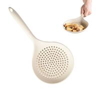 Cucchiaio da servizio al silicone-cucchiaio da cucina a fessura, utensile da cottura a base di cibo, filtro antiaderente | Resistente al calore per la zuppa di verdure di pasta, manico comodo ergonomi