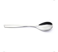 Cucchiaio da servizio Eleven, (acciaio 18.10 aisi304), spessore 2.5 mm, lunghezza 253 mm inox lucido a specchio cromo