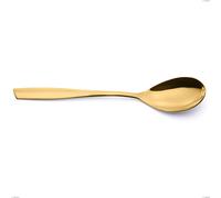 Cucchiaio da servizio Eleven PVD Gold, Acciaio 18/10 lucido, spessore 2.5 mm, PVD oro cromo