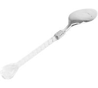 Cucchiaio da tè con manico in cristallo retrò, cucchiaino da gelato, cucchiaio da dessert, mestolo per dessert, lavorazione alla moda