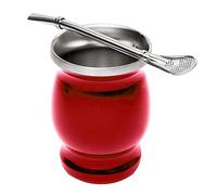 Cucchiaio da tè Yerba Mate Tea Cup e Bonkilla Filter Straw Set Gourd Double Walled Steenless Cup Lampadina Filter Spoon