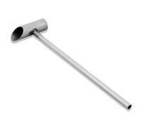 Cucchiaio da zucchero in acciaio inossidabile da 29 cm, cucchiaio di ricambio per macchina marshmallow per zucchero filato, strumento fare macaron, cucina domestica, dessert, torta