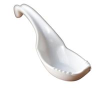 Cucchiaio da zuppa asiatico - Terminator | Cucchiaio creativo per la casa | Zuppa di pasta, design elegante per pappa Wonton, in PVC stabile, per adulti e bambini, per un pasto delizioso